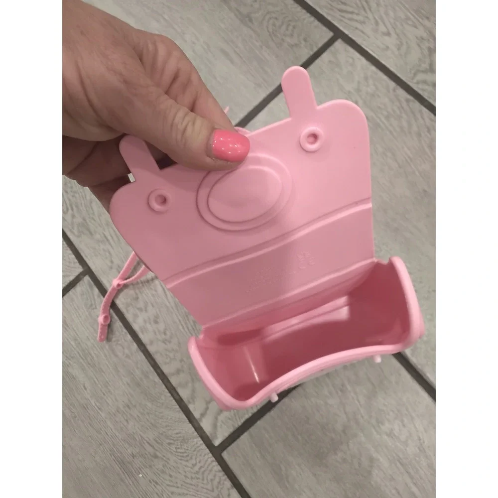 Disney Princess Pink Silicone Mini Backpack‎ Jelly Bag 1094NT01 Kids Accessory